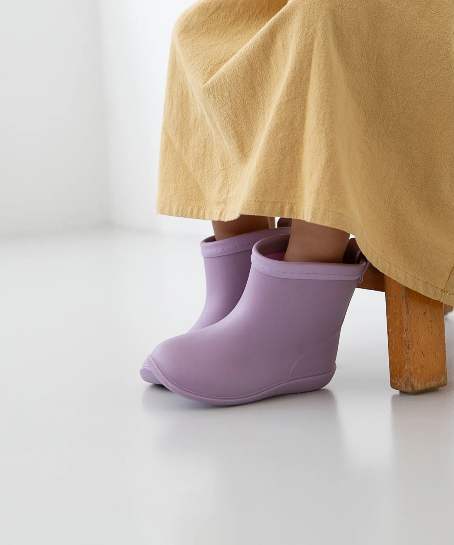Детские дождевые сапоги Nuance Color Baby Rain Boots menue лавандовые