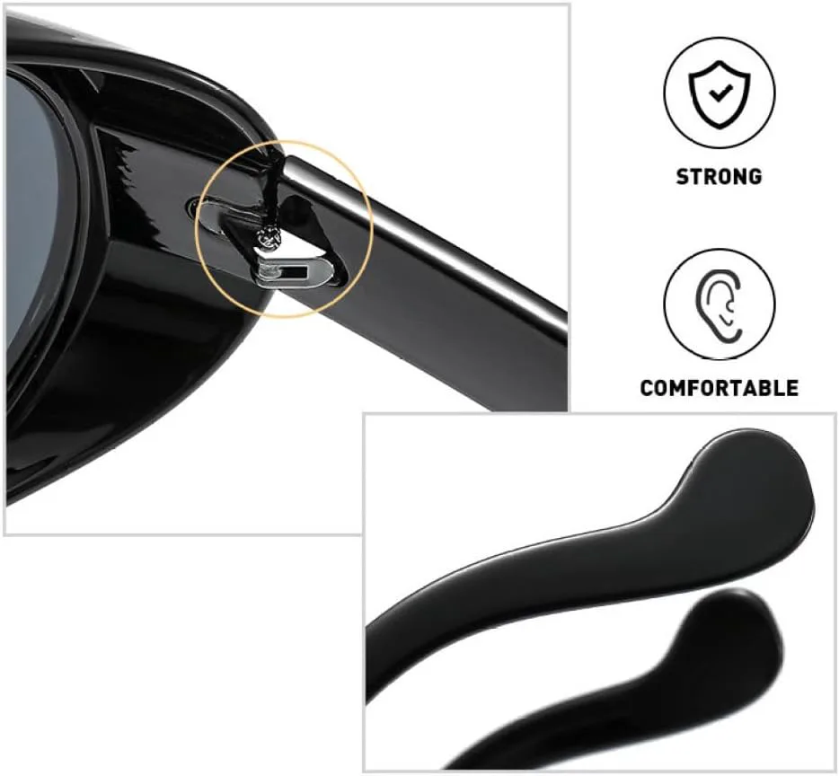 

Солнцезащитные очки MUTYNE в стиле панк для мужчин, с преувеличенно большой оправой, солнцезащитные очки для мужчин и женщин, стильные солнцезащитные очки, 1