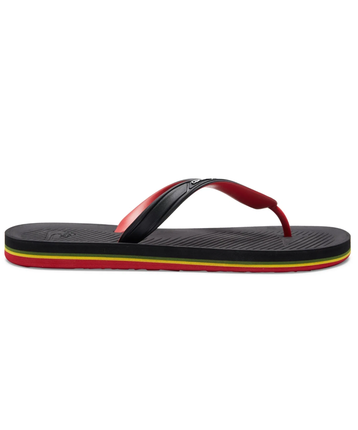 Мужские пляжные сланцы Quiksilver HALEIWA CORE черно-белые — фото 4