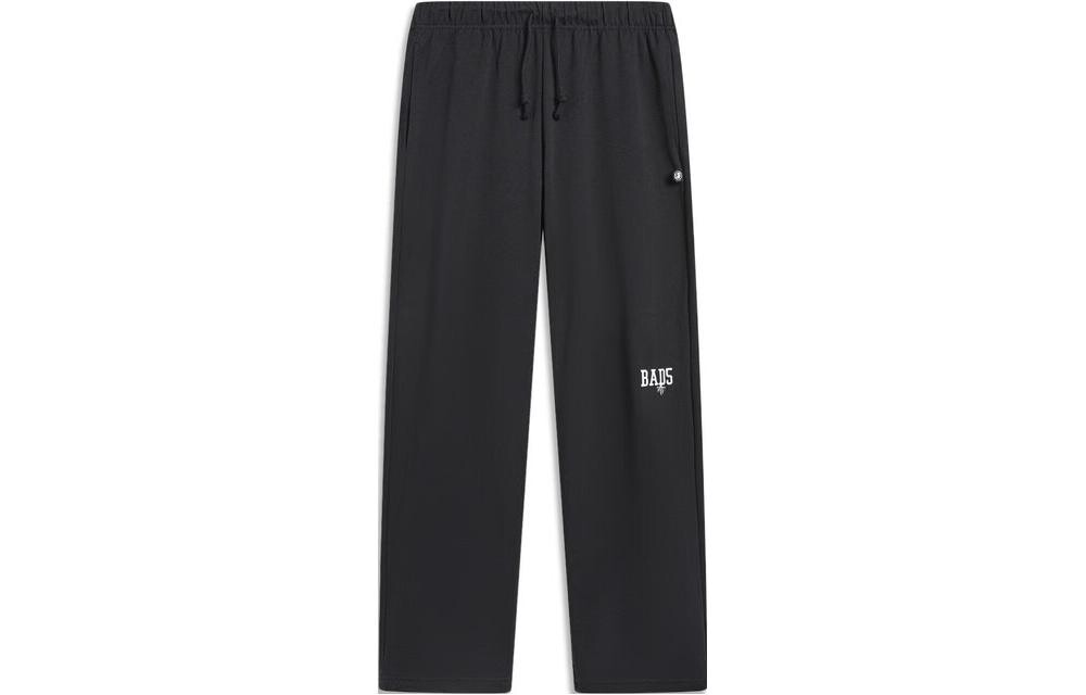 

Трикотажные штаны Badfive мужские черные Lining, черный