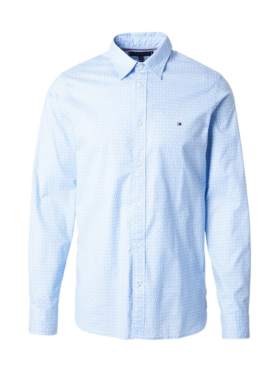 

Повседневная рубашка TOMMY HILFIGER Slim fit Button Up Shirt, светло-синий