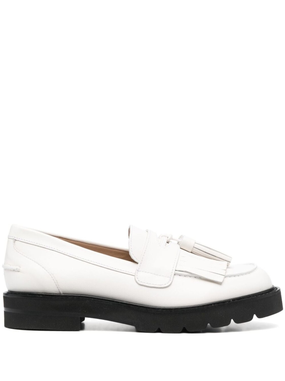 Stuart Weitzman лоферы Mila Lift Pearl, белый