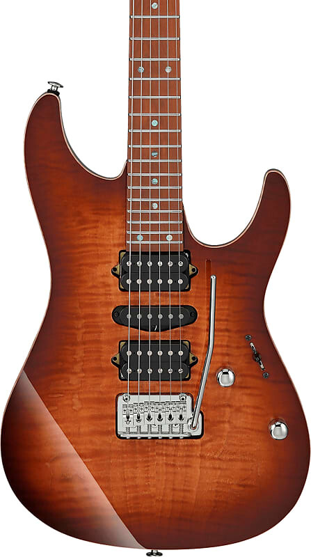 

Электрогитара Ibanez AZ2407FBSR AZ Prestige Electric Guitar, Brownish Sphalerite