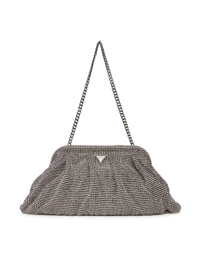 

Вечерняя сумка Guess Zalina Mini HWRY93 50710, серебряныйfarben