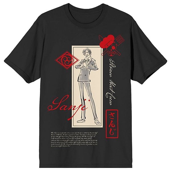

Футболка с принтом Sanji Straw Hat Crew Licensed Character