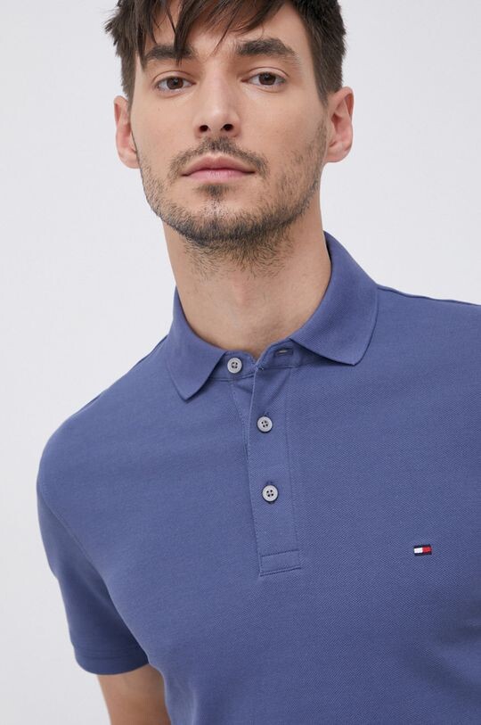 

Поло Tommy Hilfiger, фиолетовый