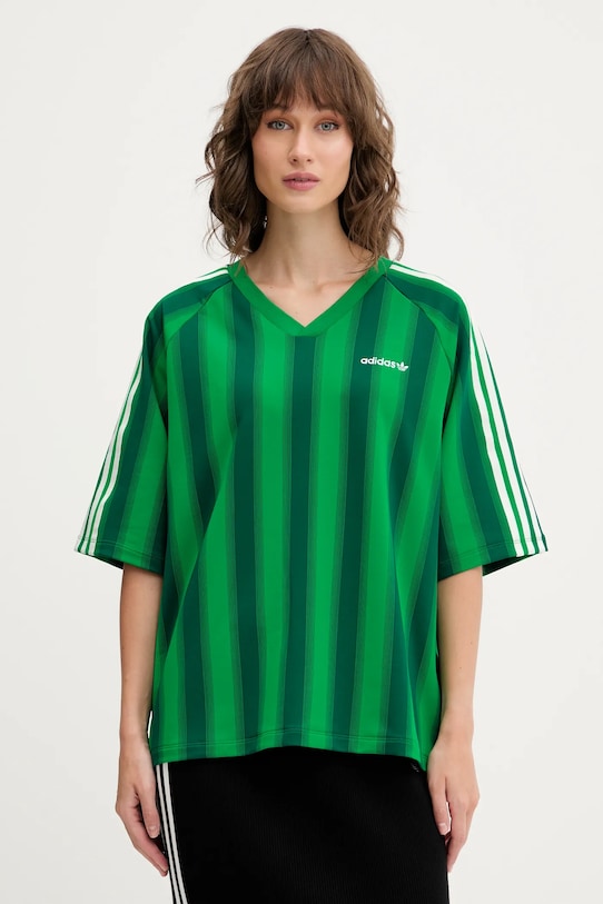 

Футболка Linear Tee Adidas Originals, зеленый