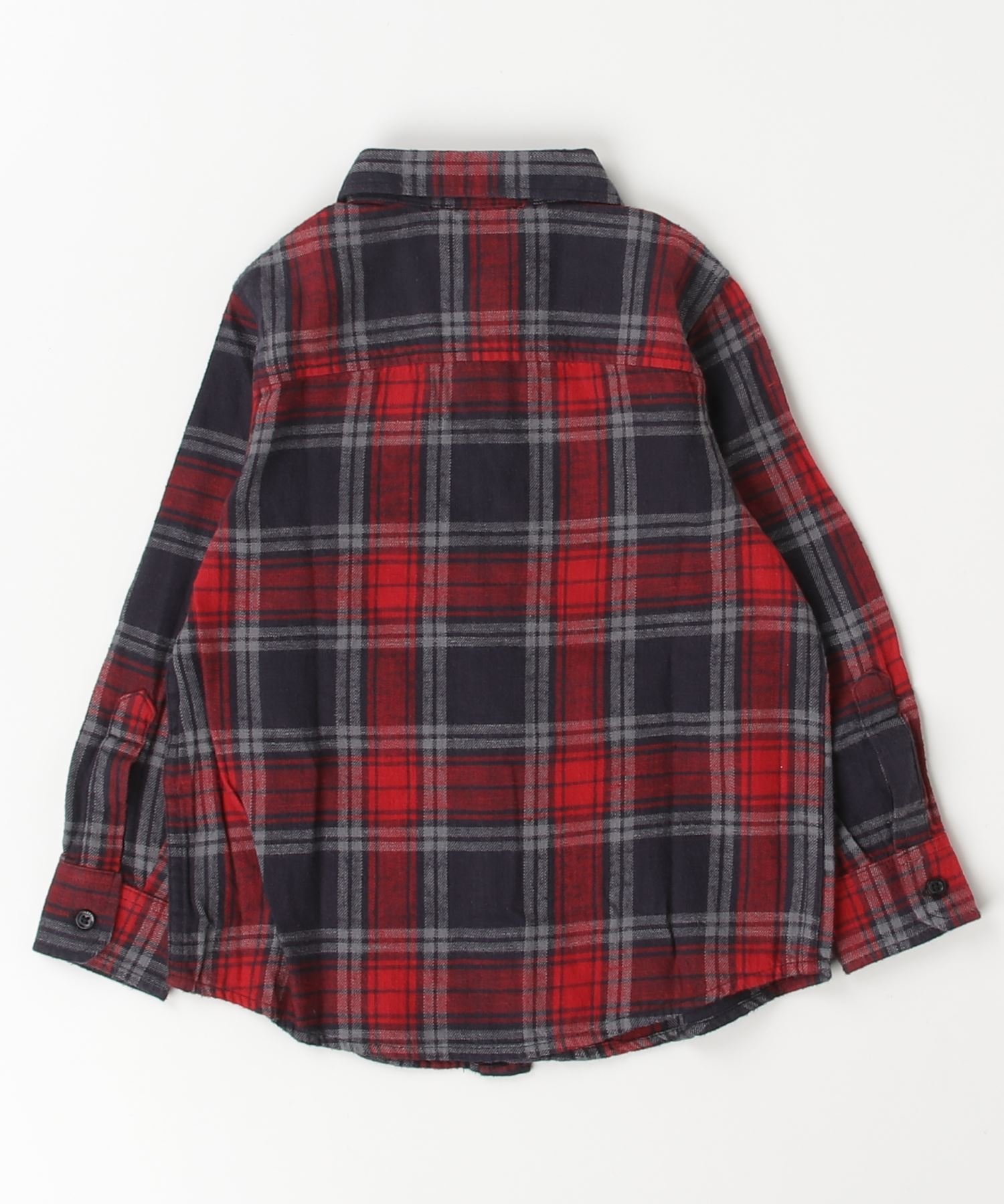 Детская и подростковая клетчатая рубашка DIESEL, Red — фото 3