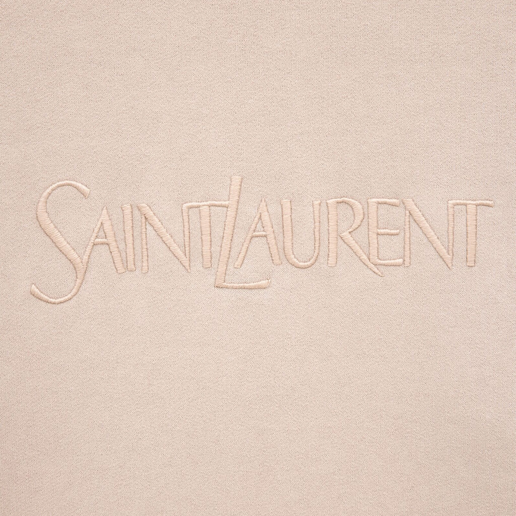 Свитшот женский телесно-розовый Saint Laurent — фото 3
