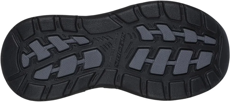 Мужские слипоны Skechers USA Arch Fit Motley - Milo Moc Toe с эластичными вставками из кожи — фото 3