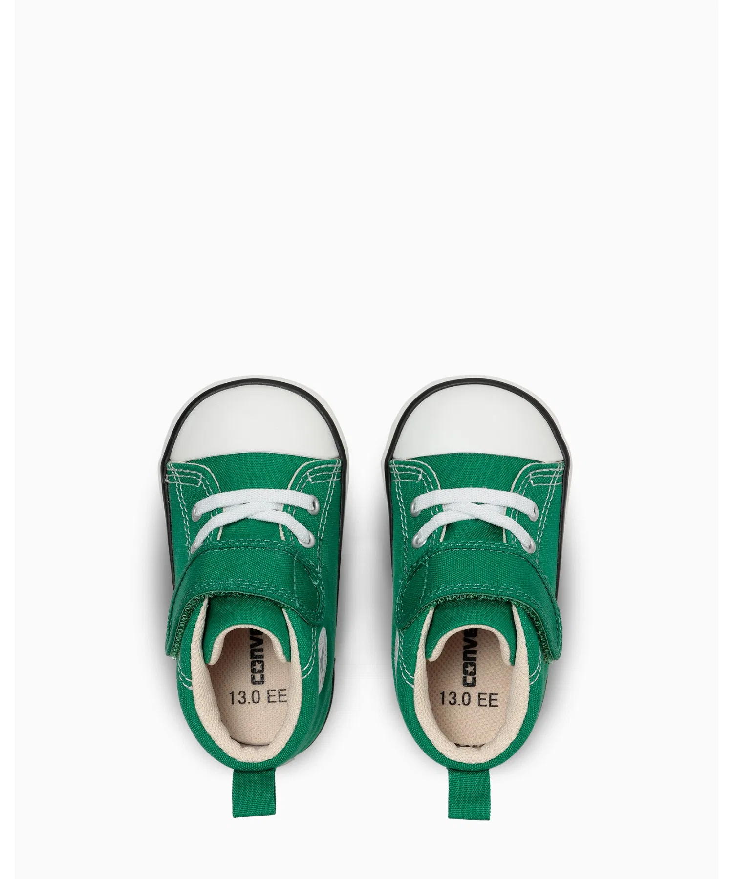 Детские кроссовки Converse All Star V-1 зелёные — фото 4
