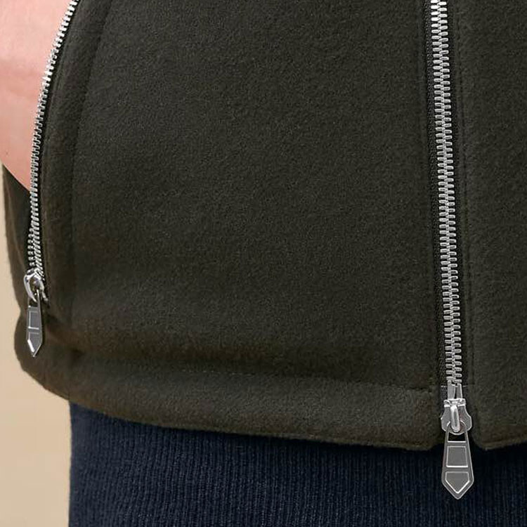 Жилет мужской армейский зеленый Hermes, зеленый — фото 4