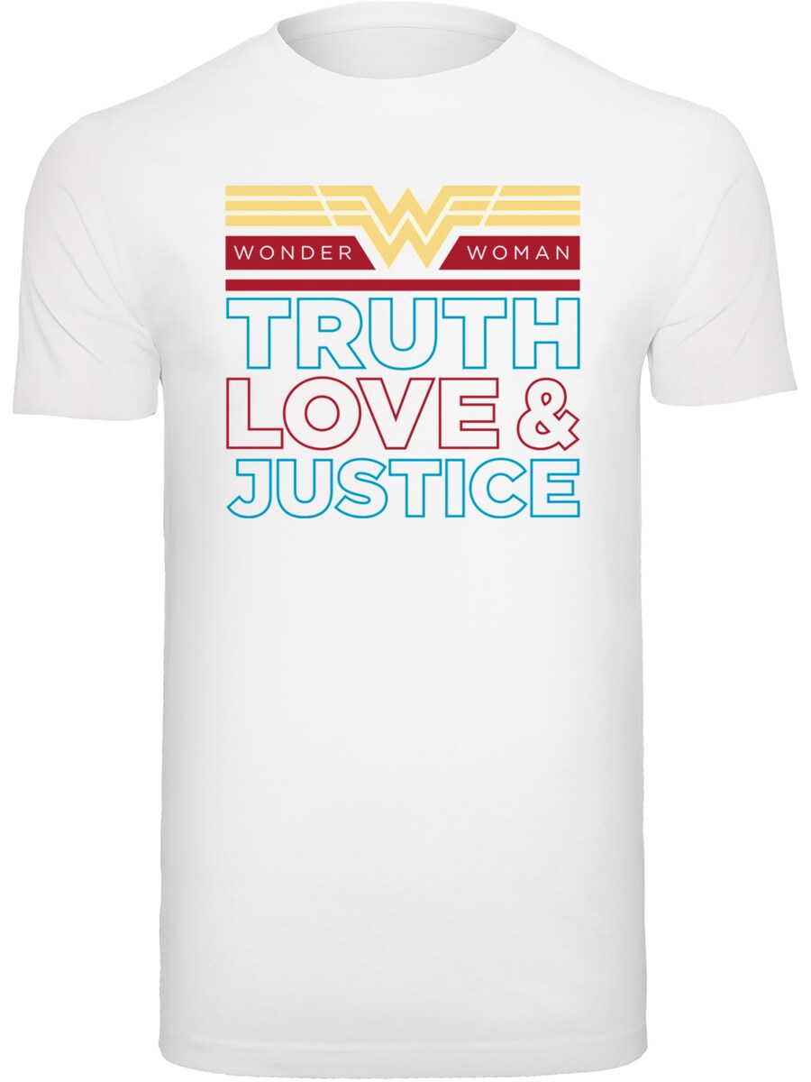 

Рубашка F4NT4STIC DC Comics Wonder Woman 84 Truth Love And Justice, белый