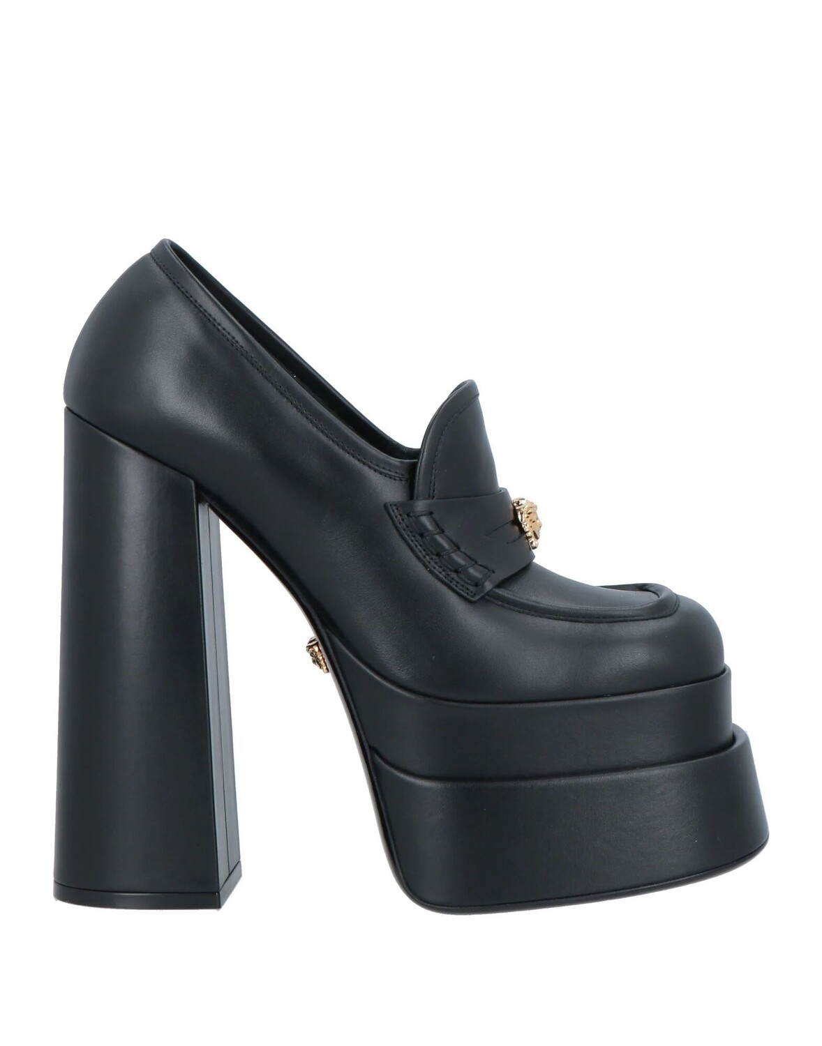 Лоферы Versace, черный
