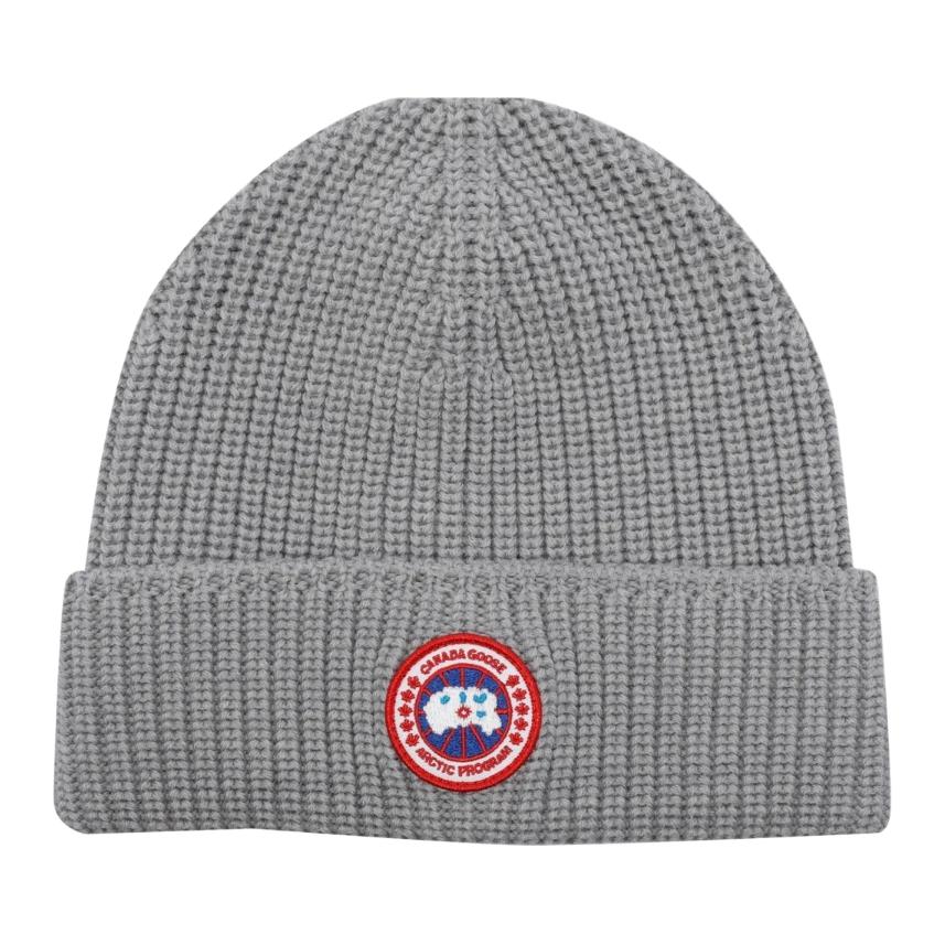 

Шапка с логотипом на нашивке Canada Goose, Серый, Шапка с логотипом на нашивке Canada Goose