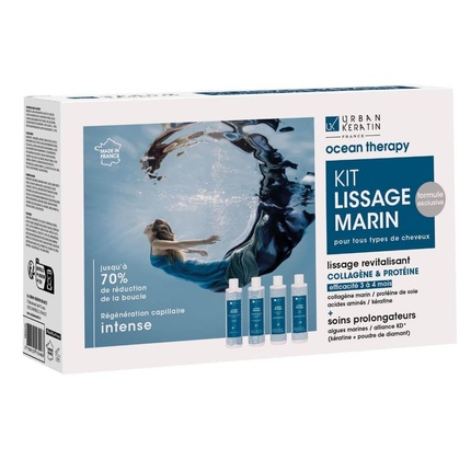 

Мини-набор Ocean Therapy Smoothing and Care 4 x 100 мл Urban Keratin