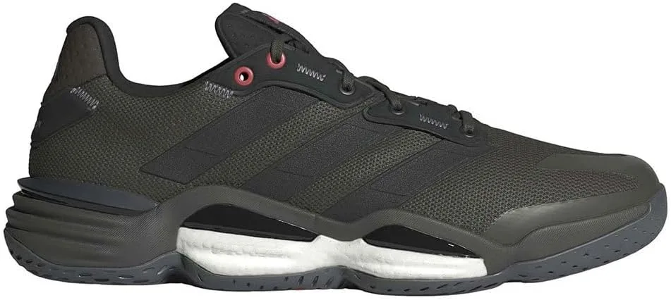Мужские домашние кроссовки Adidas Stabil 16, черный/зеленый