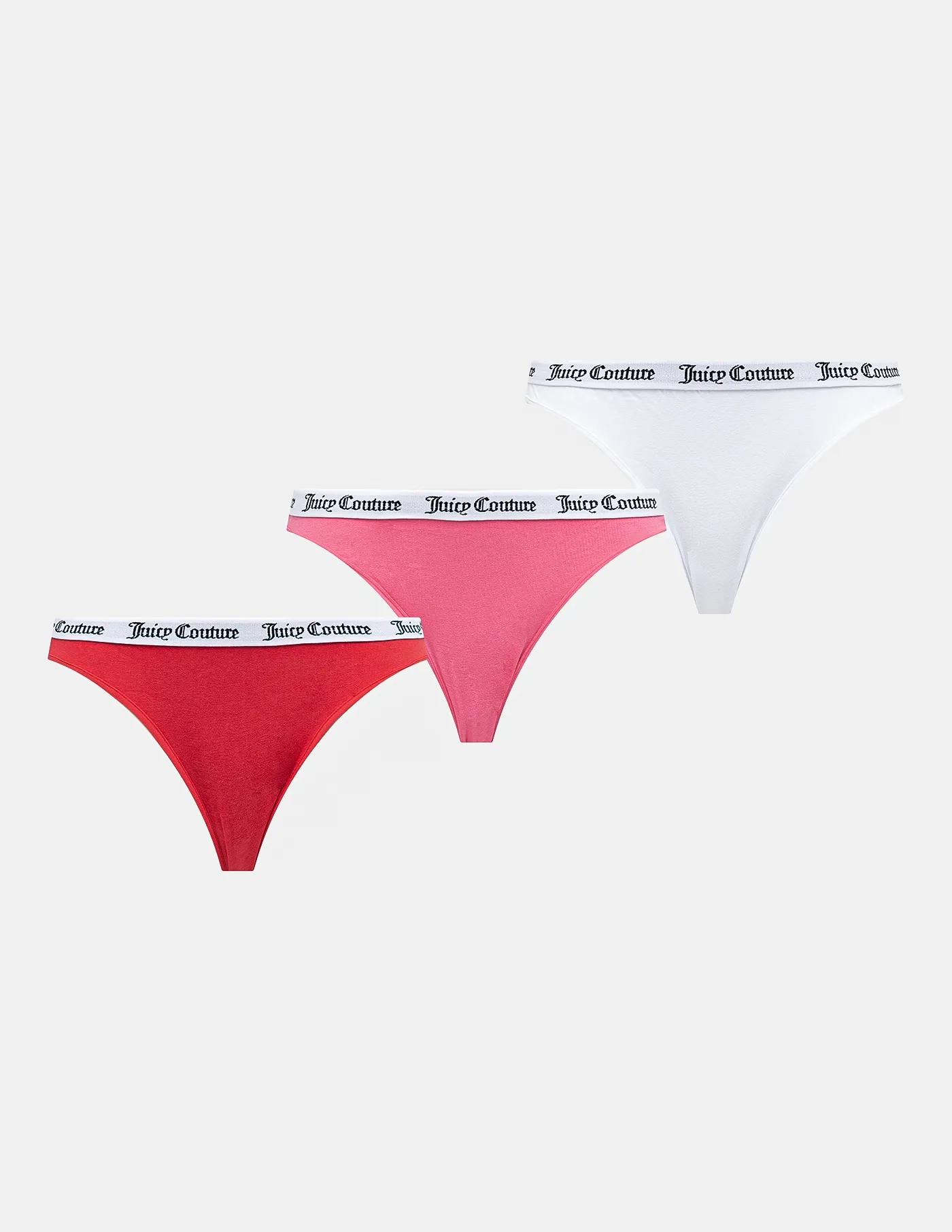 

Стринги DANA THONG 3шт, 3 шт Juicy Couture, белый