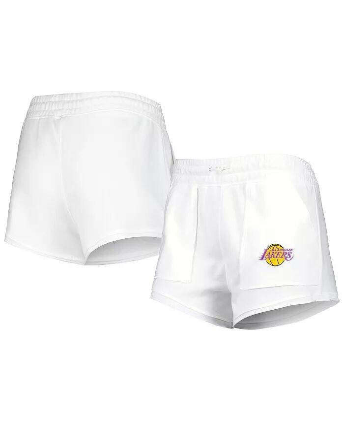 

Женские белые шорты Sunray Los Angeles Lakers Concepts Sport