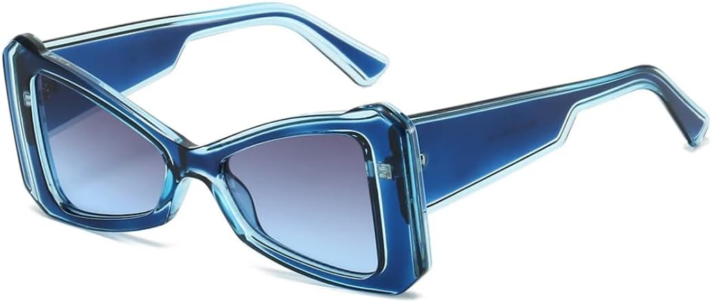 

Солнцезащитные очки с защитой от УФ-излучения UV400 | Большая оправа "кошачий глаз" | Линзы конфетных цветов для занятий спортом на открытом воздухе и путешествий DSVIGF, C5 Blue