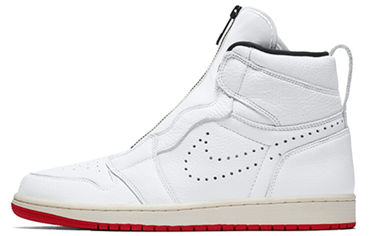 

Кроссовки JORDAN 1 Retro High Zip White University Red