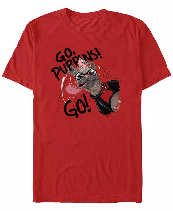 

Мужская футболка с коротким рукавом Go Puppins Go Fifth Sun, красный