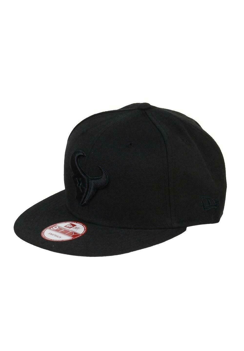 

Бейсболка HOUSTON TEXANS NFL BLACK ON BLACK 9FIFTY New Era, цвет schwarz