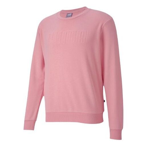 

Свитер modern basics crew sweatshirt 'pink' Puma, розовый