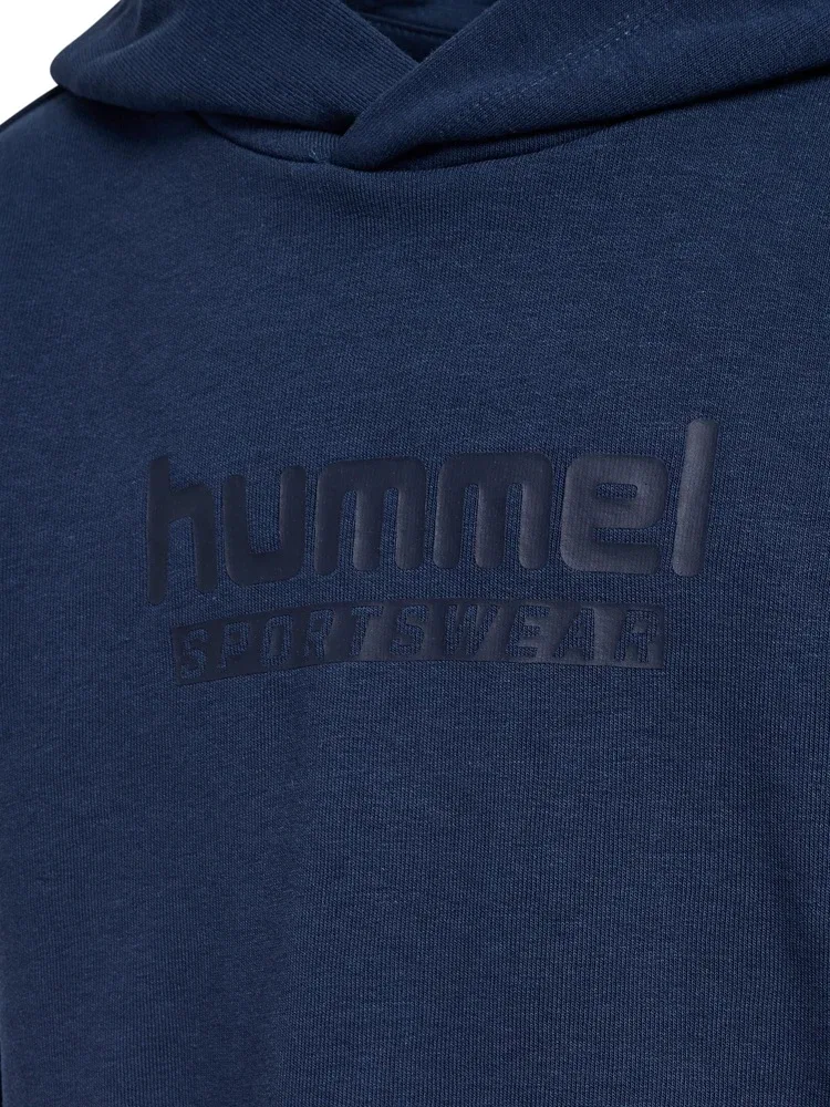 Свитшот детский Base Hoodie, Hummel, синий — фото 3
