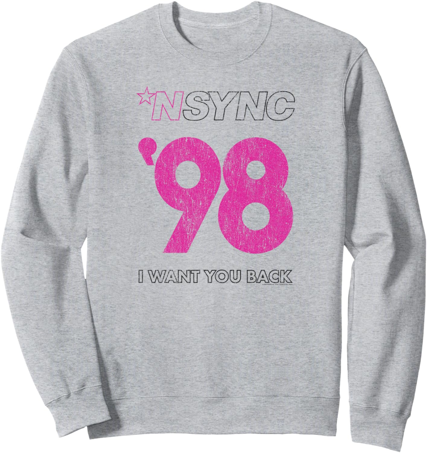 

Официальная толстовка NSYNC All I Ever Wanted, серая