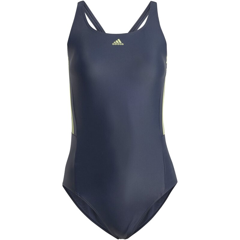 Купальник средней длины с тремя полосками Adidas, мультиколор