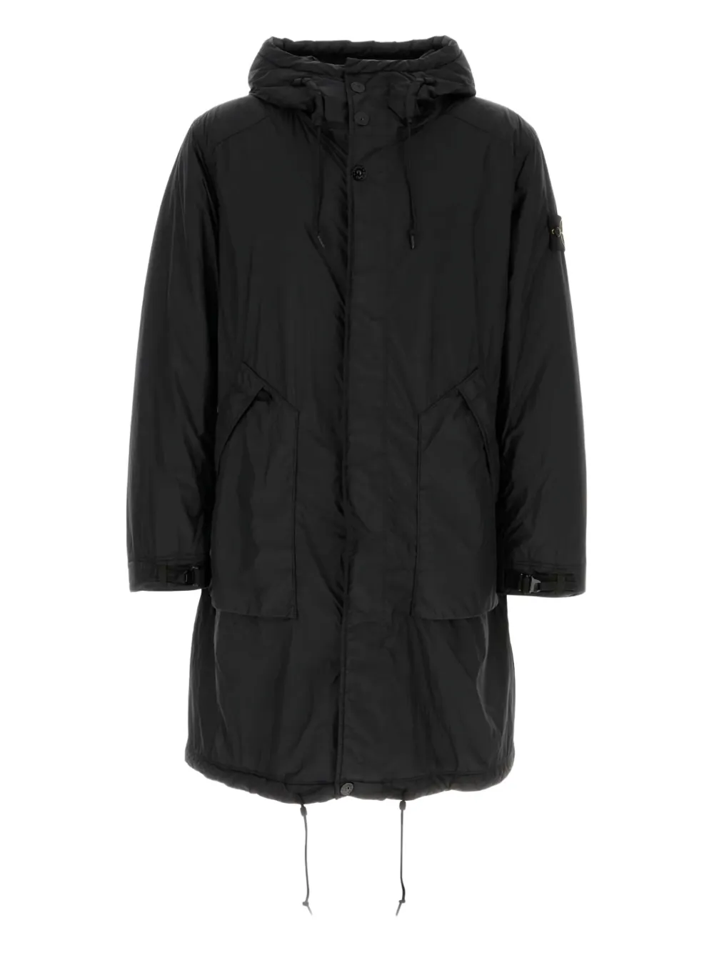

Парка с капюшоном Stone Island, черный