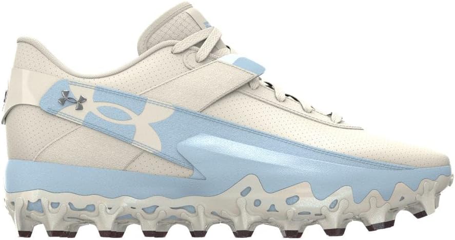 

Under Armour мужские бейсбольные бутсы Harper 10 Pro TPU - амортизирующая поддержка с улучшенным сцеплением, Stnblue Calm