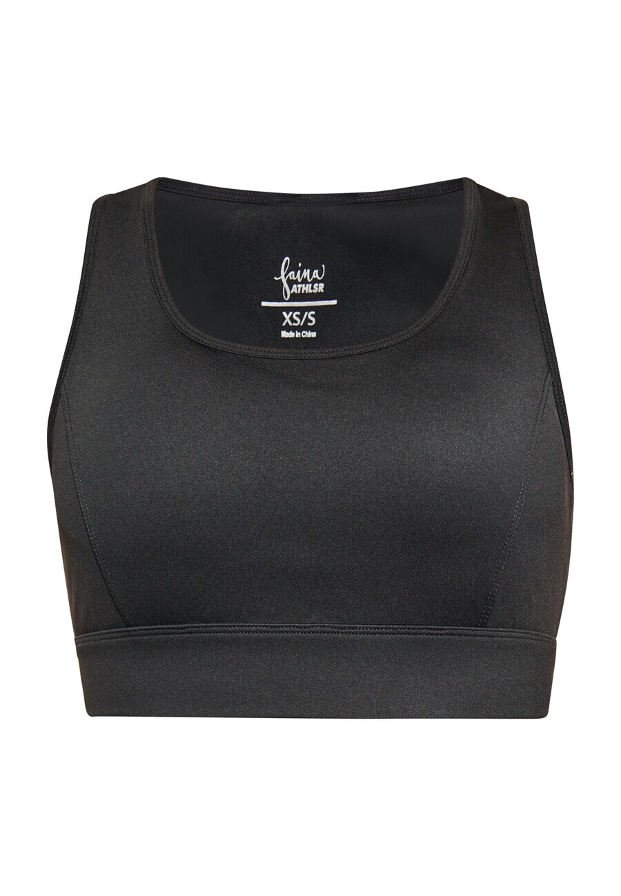 

Спортивный бюстгальтер faina Athlsr Bralette Sports Bra, черный