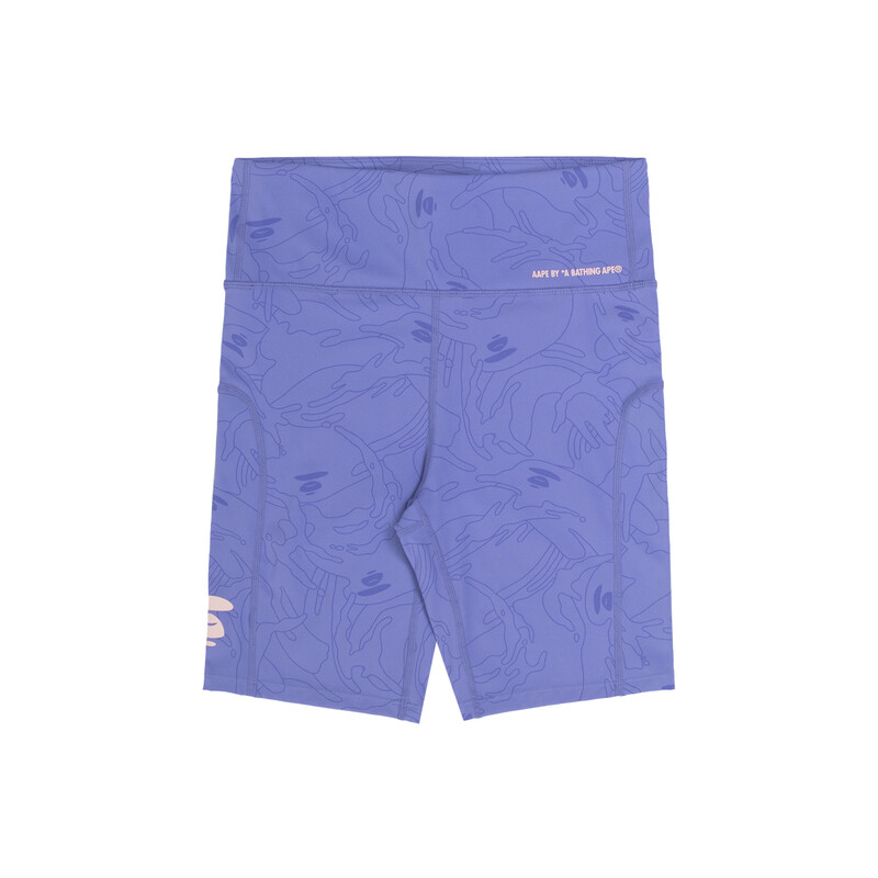 

Повседневные шорты женские фиолетовые PPZ Aape