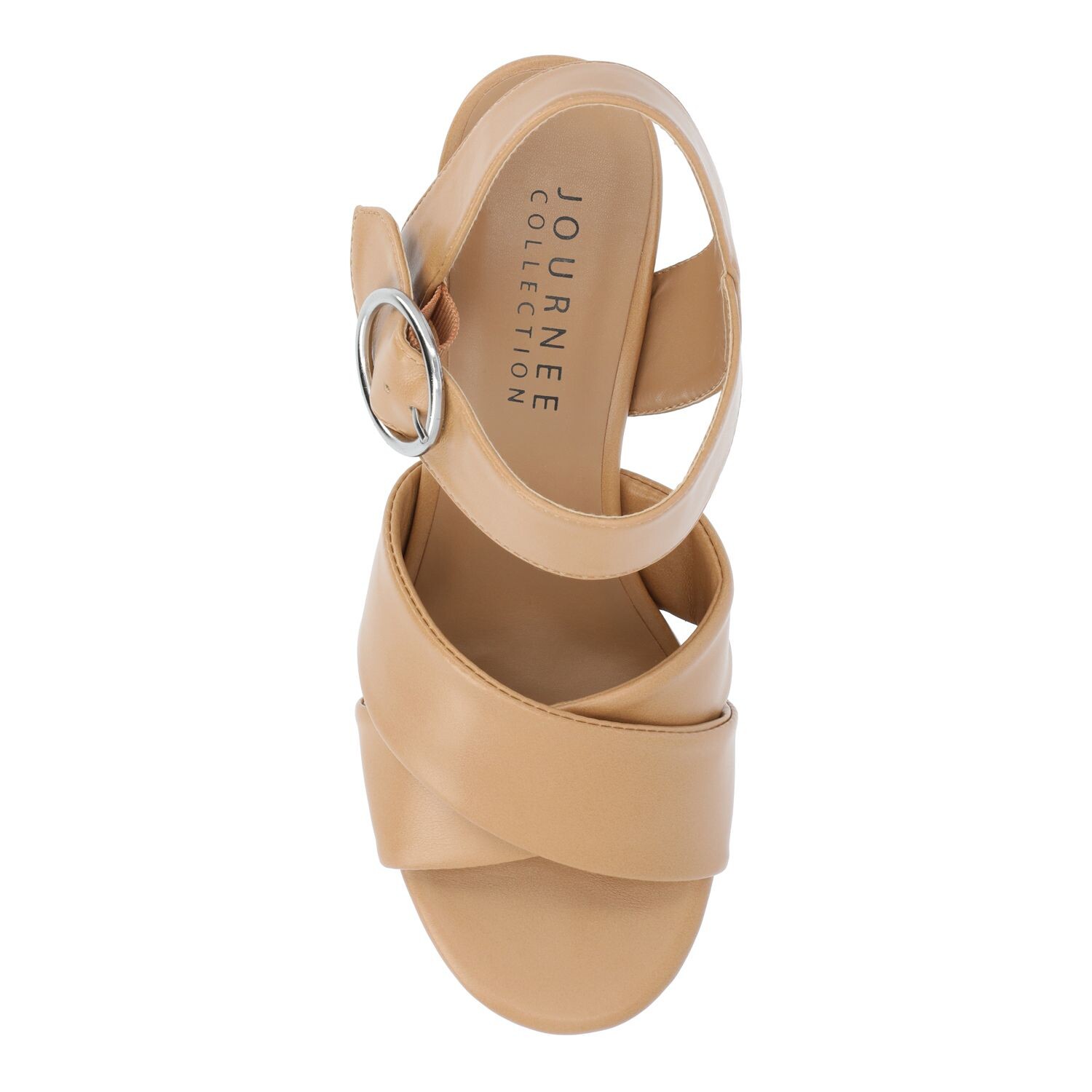 Коллекция Journee Женские босоножки на каблуке Akeely Tru Comfort Foam Journee Collection, черный — фото 3
