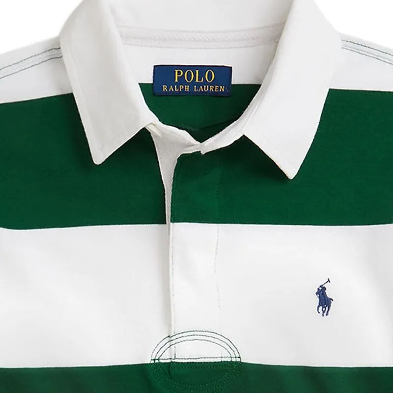 Детская рубашка-поло SS25 Polo Ralph Lauren, зеленый — фото 3