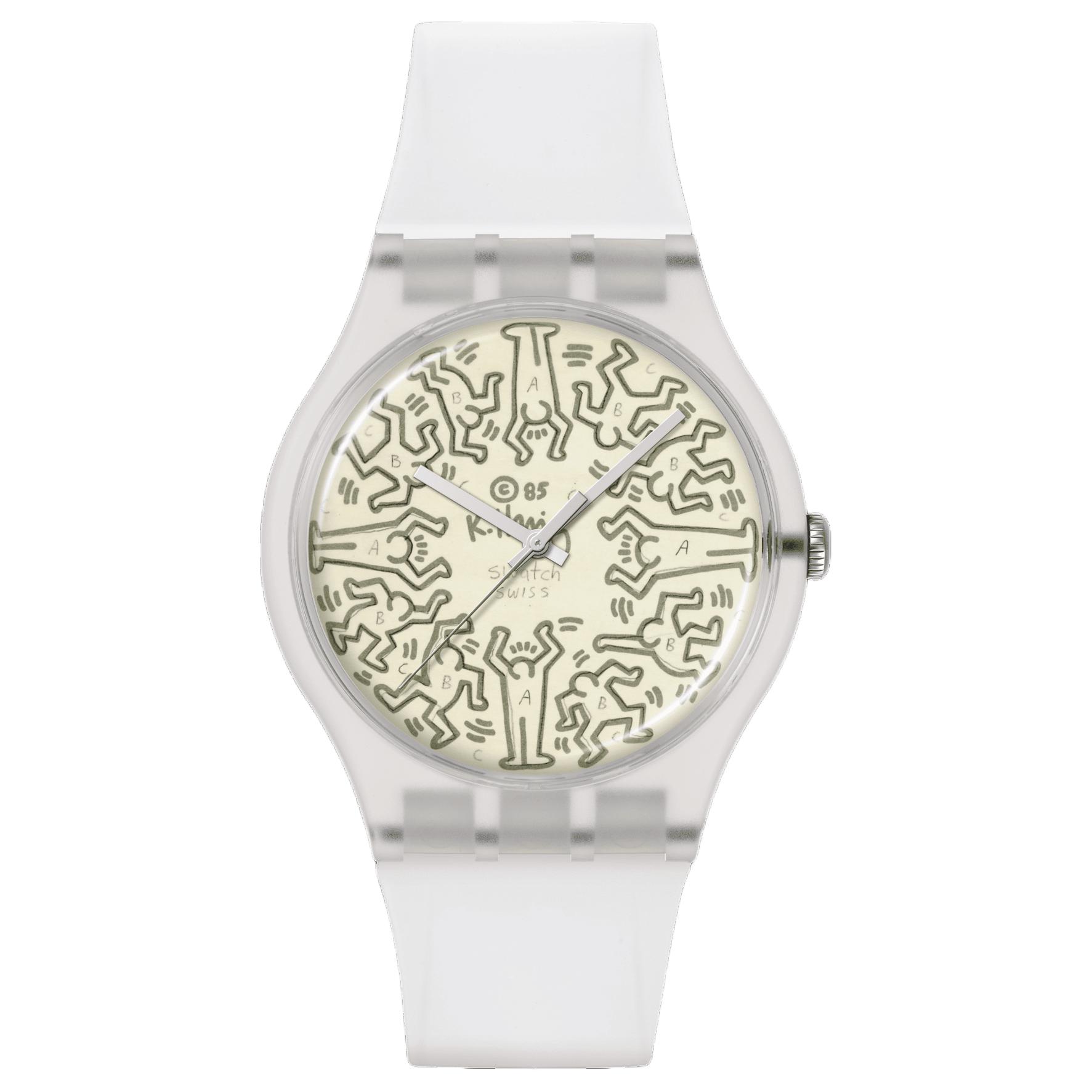 

SWATCH Часы Men 41mm Beige Watch SO29Z145, Beige Watch Dial