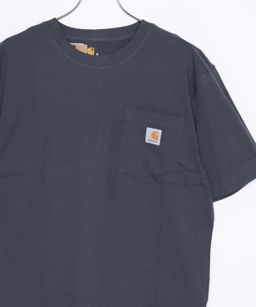 

Футболка с коротким рукавом, карманом и нашивкой Carhartt