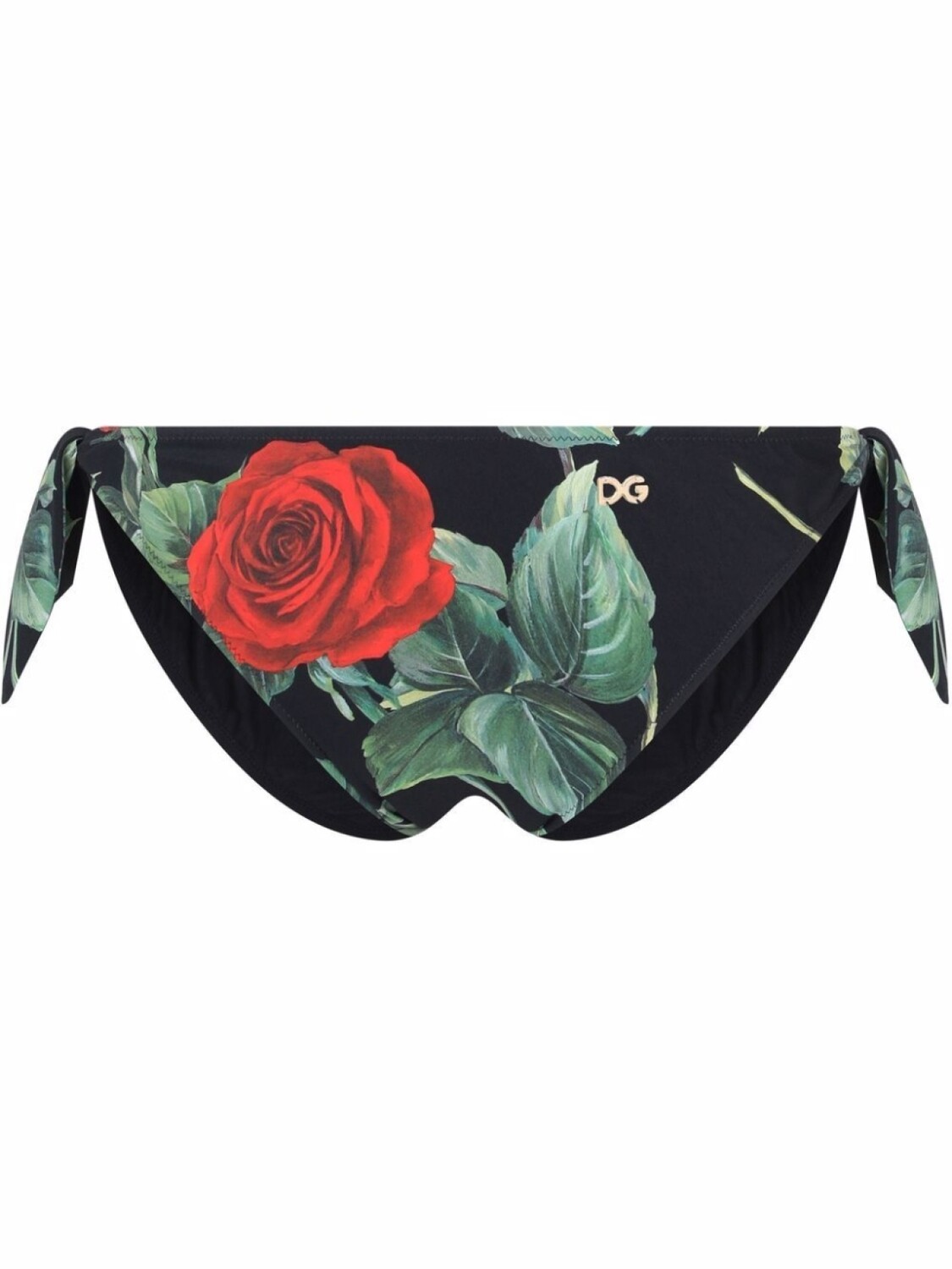 

Dolce & Gabbana плавки бикини с принтом, черный