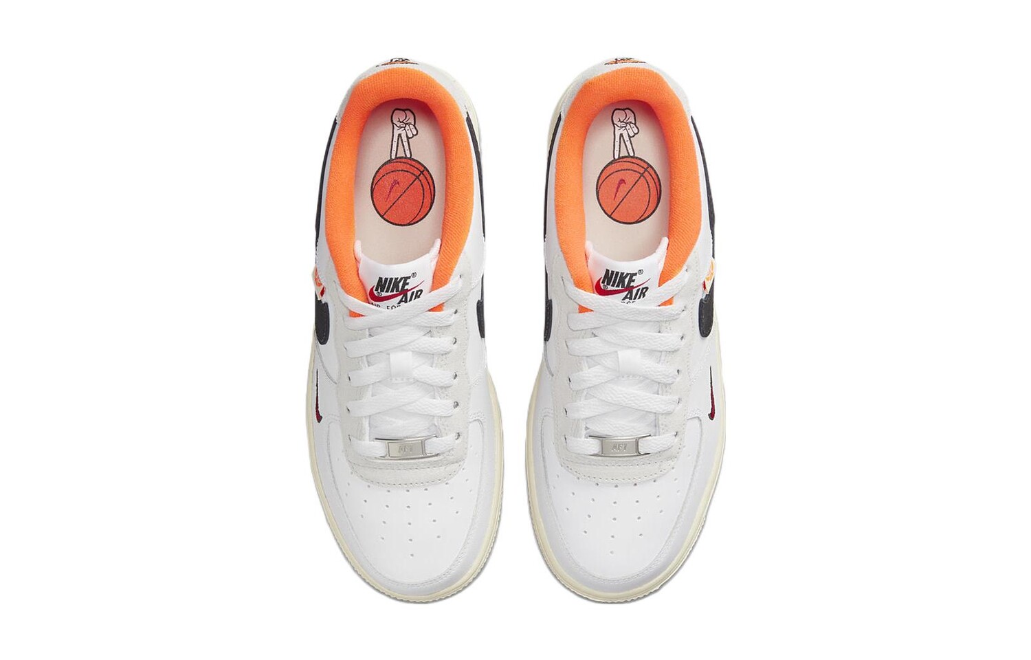 Обручи Nike Air Force 1 Low 07 (GS) — фото 4
