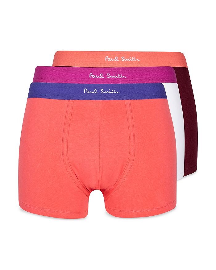 

Разноцветные розовые трусы Paul Smith, набор из 3 шт, мультиколор