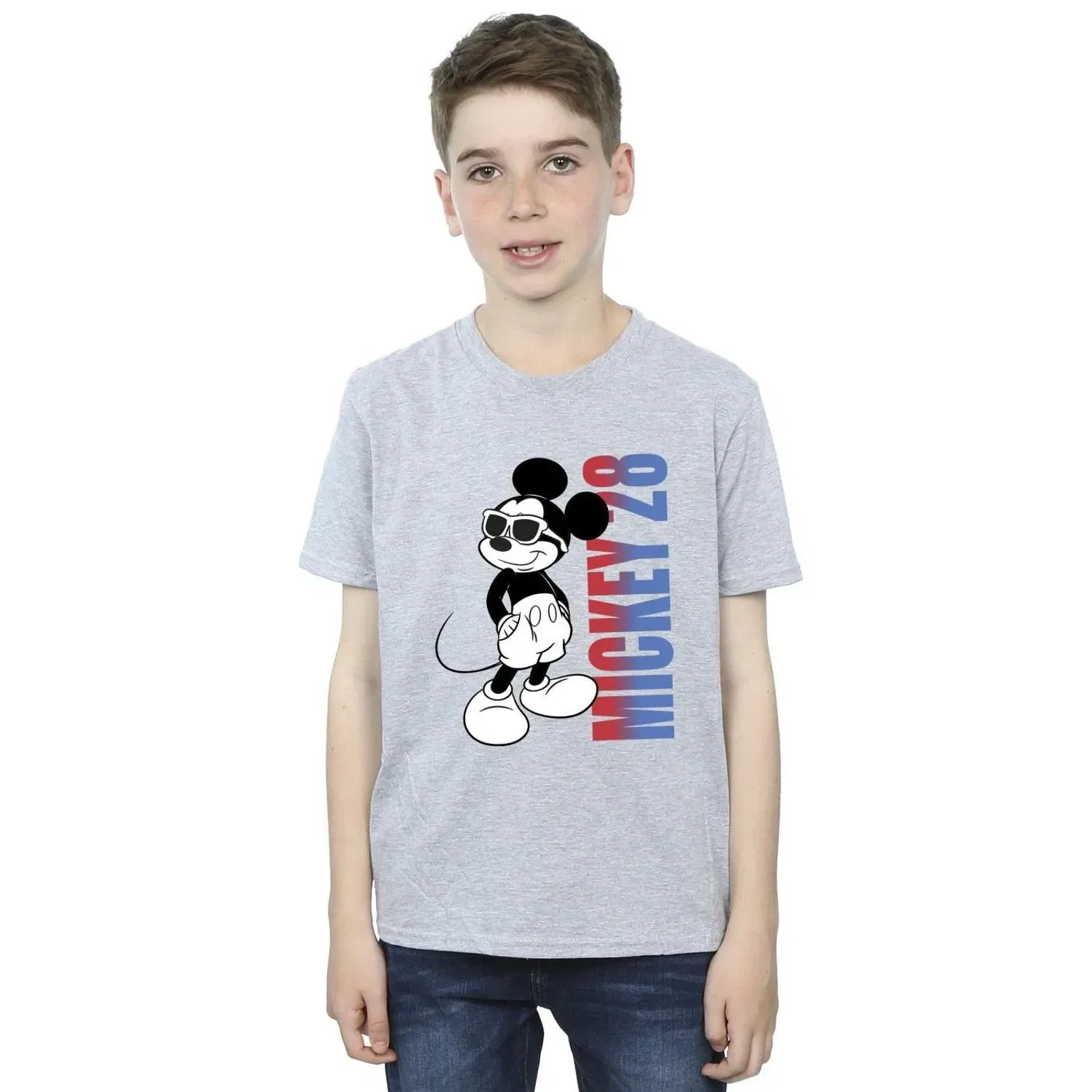 Футболка Mickey Mouse Gradient Disney, серый