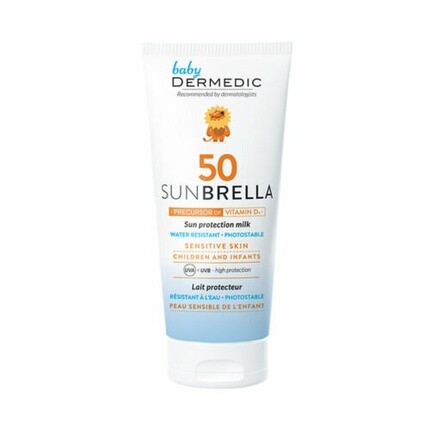 

Защитное молочко Baby Sunbrella Spf50 для детей от 1 месяца, 100 г, Dermedic