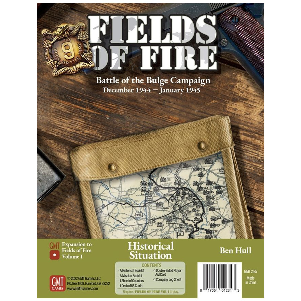 

Настольная игра GMT Games Fields of Fire: The Bulge Campaign Expansion