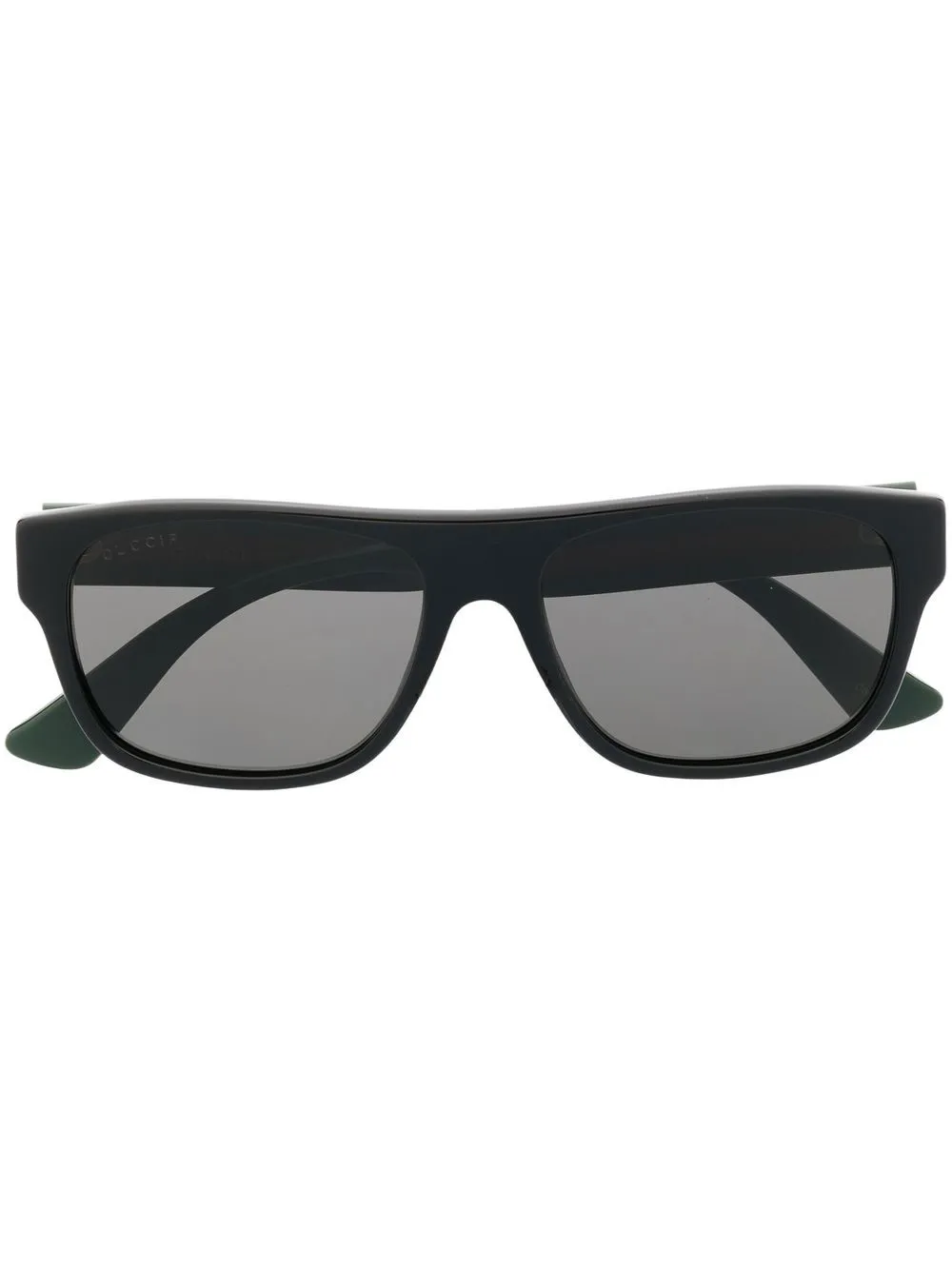 

Солнцезащитные очки в прямоугольной оправе Gucci Eyewear, черный