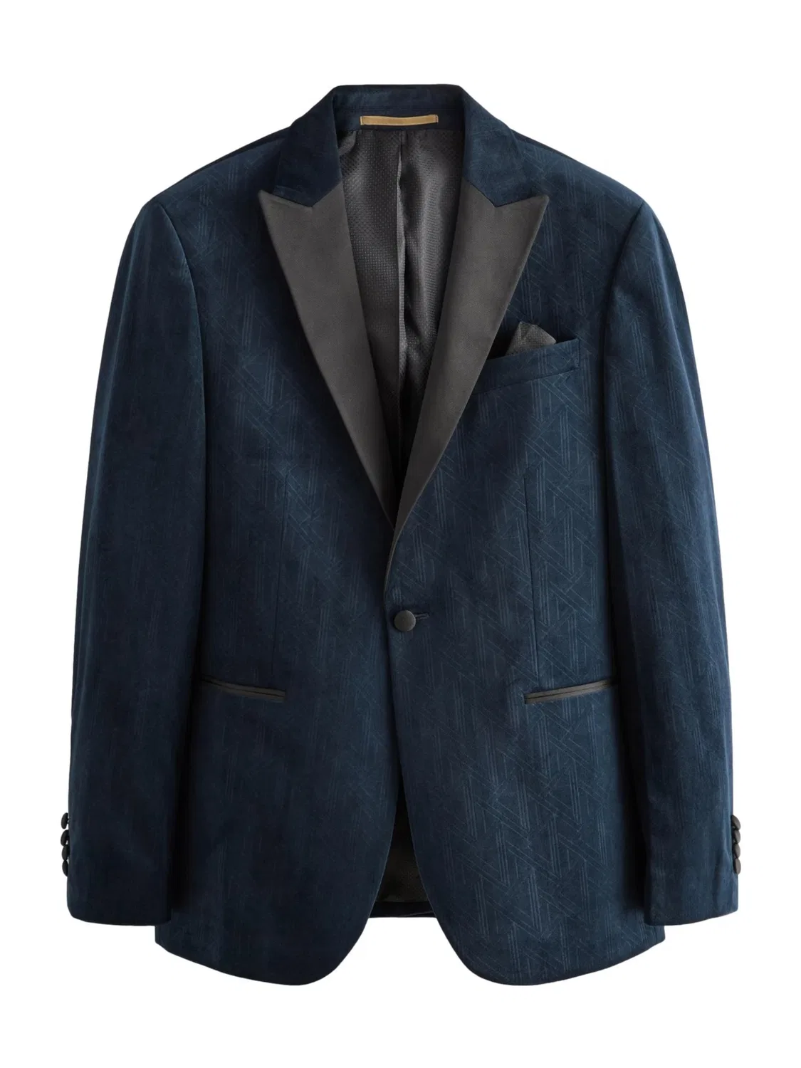Пиджак приталенного кроя Next, Blue/Navy