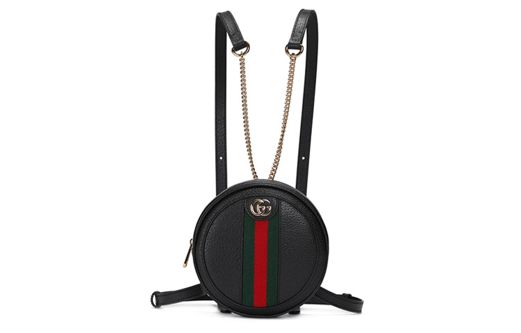 

Мини-рюкзак Ophidia из кожи женский черный GUCCI