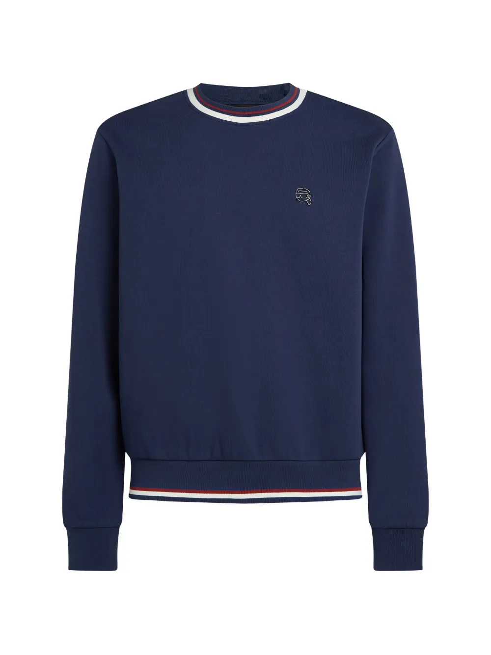 

Толстовка Ikon с полосками Karl Lagerfeld, синий