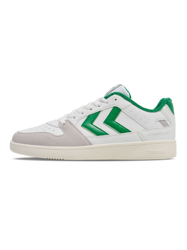 

Низкие кроссовки Hummel Schnürsenkel St Power Erwachsene, цвет white/green, Белый, Низкие кроссовки Hummel Schnürsenkel St Power Erwachsene, цвет white/green